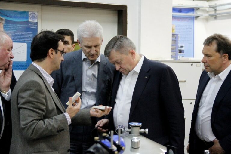 Visit of Andrei Fursenko (Vice President of Science and Technology of Russia)